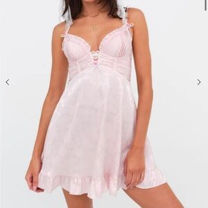 For Love & Lemons Ailani Slip Dress